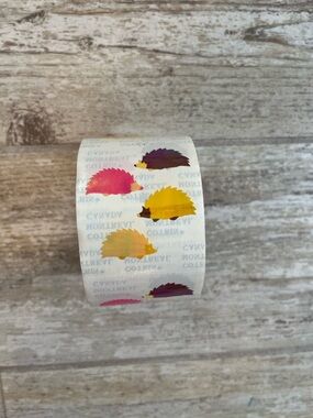 Hedgehog Sticker Roll